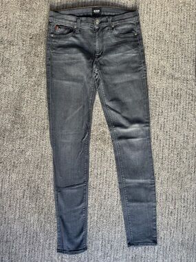 Hudson Jeans Women’s Charcoal Skinny Stretch Jeans